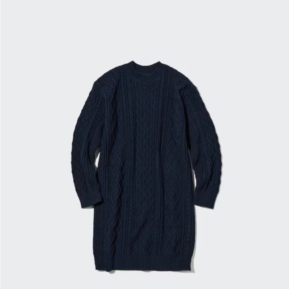 Uniqlo Cable Knit Dress